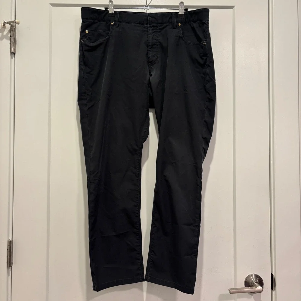 Nike Golf Mens Black 5-Pocket Performance Pants RN56323 CA05553